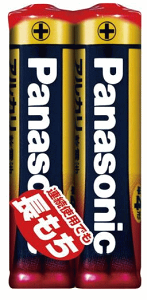 パナソニック アルカリ 乾電池 単4 (2本入) LR03XJ/2S / 釣具 【メール便発送】