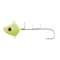 マルシン漁具 タチ魚夜光魚型 夜光 1本針 70号｜太刀魚 仕掛 【メール便発送】