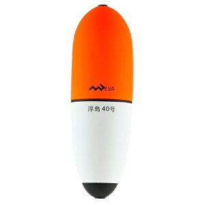 マルシン漁具 浮島 (うきしま) 40号 / 中通しウキ