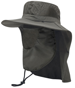 OGK サファリハット 日徐け付 OG463HG カーキグリーン フリーサイズ / 帽子 ウェア 釣具