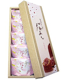 釣鐘まんじゅう　さくら餡　5個入り