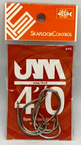 シーフロアコントロール JAM フック 4/0 【メール便対応】 【ネコポス】 ジャムフック スローピッチ専用 JAM HOOK