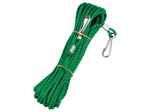 タカ産業/TAKA ロープ-A PPナスカン付ロープ サイズ:4mm×10m (堤防・磯釣り便利アイテム)