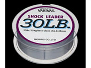 �o���o�X�^VARIVAS �V���b�N���[�_�[ �i�C���� 50m 80lb �iSHOCK LEADER NYLON�j
