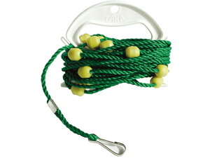 タカ産業/TAKA ロープ-M ホルダー巻きPPすべらんロープ サイズ:4mm×8m(堤防・磯釣り便利アイテム)