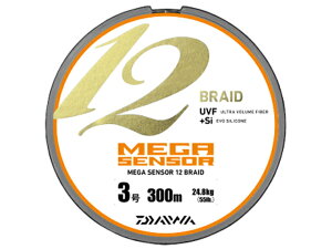 �_�C���^DAIWA�@���K�Z���T�[ 12�u���C�h �A���@5�D0��-100m���@�iMEGASENSOR 12BRAID�j