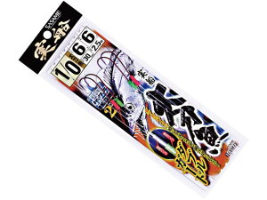 ささめ針/SASAME FSM73 実船太刀魚 2本鈎(ケイムラ)ダブルガード (船タチウオ仕掛け 2本鈎×2セット)