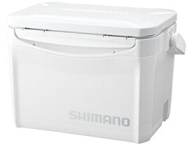 シマノ　LZ-320Q　ホリデークール　200　●カラー：ピュアホワイト　（内容量：20L　釣り・アウトドア兼用クーラー）