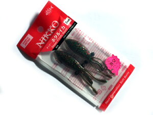 ニッコー化成/NIKKO ダッピー ホタルイカ 3インチ (ライトソルトゲーム用ワーム/ハイフロート&ソフト素材)