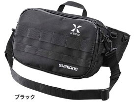 シマノ／SHIMANO　BW-211S　XEFO・タフ ウエストバッグ　Mサイズ　（外寸：12×32×21cm　釣り用バッグ）