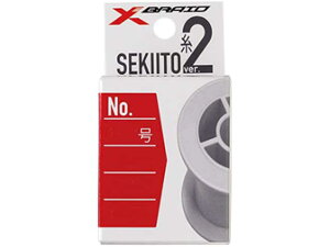 YGK/よつあみ エックスブレイド セキ糸2 (専用補強糸) タイプ:1.0号 No.44 レッド 素材:四編 PE