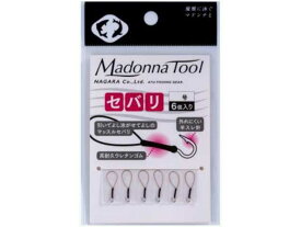 マドンナツール／MadonnaTool　セバリ　（入数：6本　半スレ　背鈎／背針　鮎釣り／友釣り用）