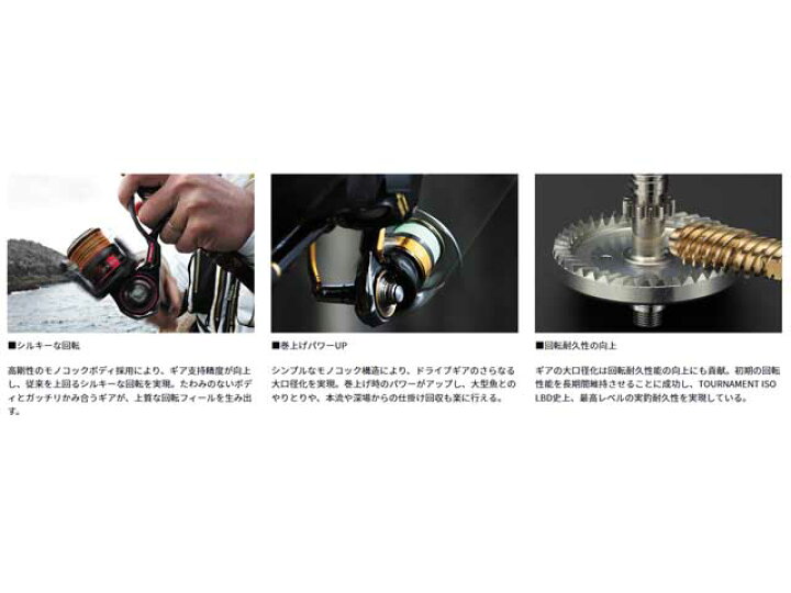 楽天市場】ダイワ／Daiwa トーナメント ISO 2500XH-LBD （22年モデル 