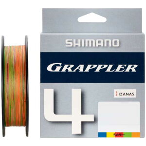 �V�}�m�^SHIMANO�@LD-A62W�@�O���b�v���[4�@200m���@�i10m×5�J���[�@�W�M���O�pPE���C���j