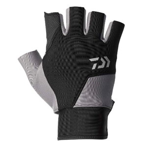 ダイワ/DAIWA DG-7824W オールラウンド防寒グローブ 5本カット カラー:グレー (釣り用手袋)