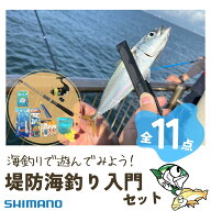 シマノで揃える　ちょい投げ・サビキ釣り完全釣り入門セット（竿・リール／サビキ／ちょい投げ仕掛／アミ…