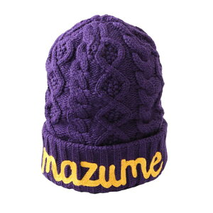 【マズメ】 MZCP-F747 mazumeニットワッチ  パープル