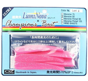 【オンスタックルデザイン】 OZ マナティー90 MT-Lumi6 ルミノーバ ピンクグロー【タチウオ・青物・サワラ・ヒラメ・シーバス】