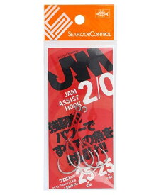【シーフロアーコントロール】ジャムアシストフック 2.5cm×2.5cm（PE10号）#2/0