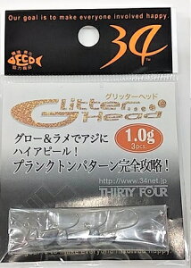 �y34�z34�O���b�^�[�w�b�h 1.0g