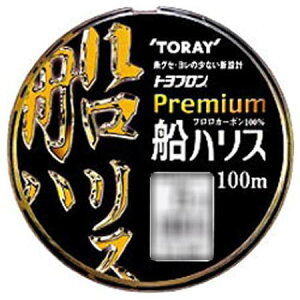 【東レ(TORAY)】 トヨフロン プレミアム船ハリス 100M 4号 ナチュラル