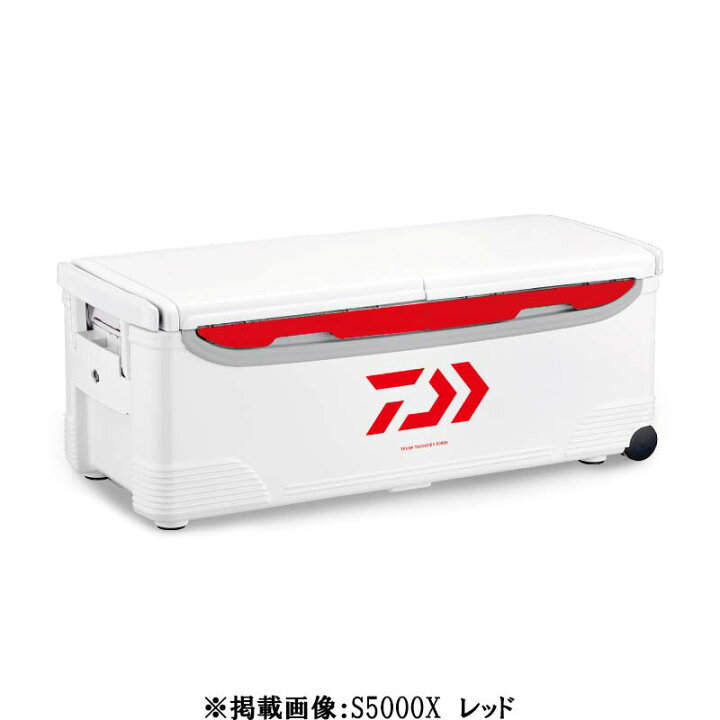 楽天市場】【ﾀﾞｲﾜ(Daiwa)】ﾄﾗﾝｸ大将2 S 5000X ﾚｯﾄﾞ ｸｰﾗｰﾎﾞｯｸｽ : つりぐ  