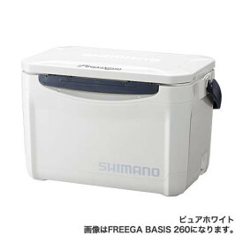 【シマノ(SHIMANO)】フリーガ ベイシス 200 UZ-020N ピュアホワイト クーラーボックス
