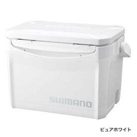 【シマノ(SHIMANO)】ホリデークール 260 LZ-326Q ピュアホワイト クーラーボックス