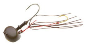 エコギア ( ECOGEAR ) オーバルテンヤLフック 5号 T07 デザートブラウン