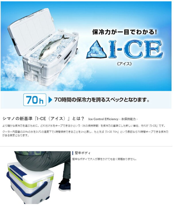 最大52 Offクーポン シマノ Shimano クーラーボックス フィクセル ライト Rs 1 ホワイトブルー Nf G12s Plannerce Ir