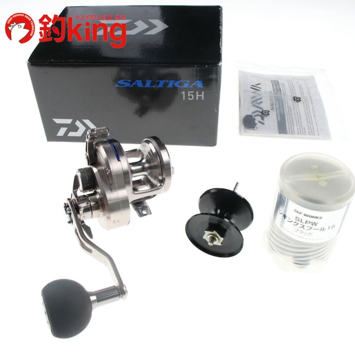 楽天市場】【中古】 ダイワ 15 ソルティガ 15H SLPW ジギングスプール 
