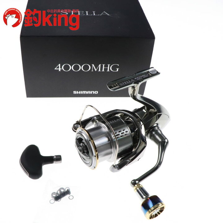 楽天市場】【中古/美品】 シマノ 18 ステラ 4000MHG ハイテンノブ付 