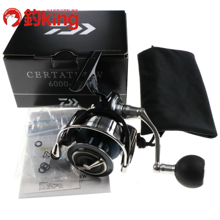 中古/美品】 ダイワ 21 セルテートSW 6000-XH /M318M ロッド リール 