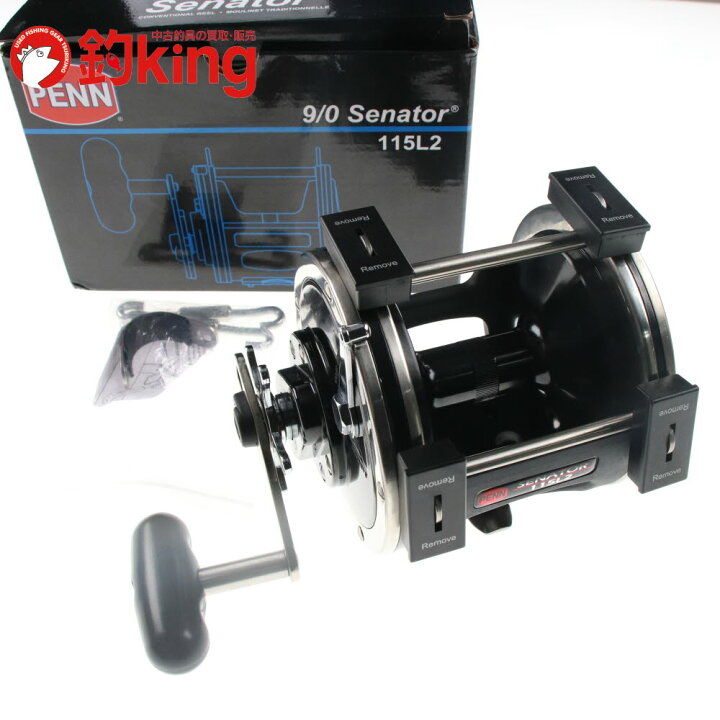 楽天市場】【中古/未使用品】 PENN セネター 115L2 9／0 /M084M : 釣king 
