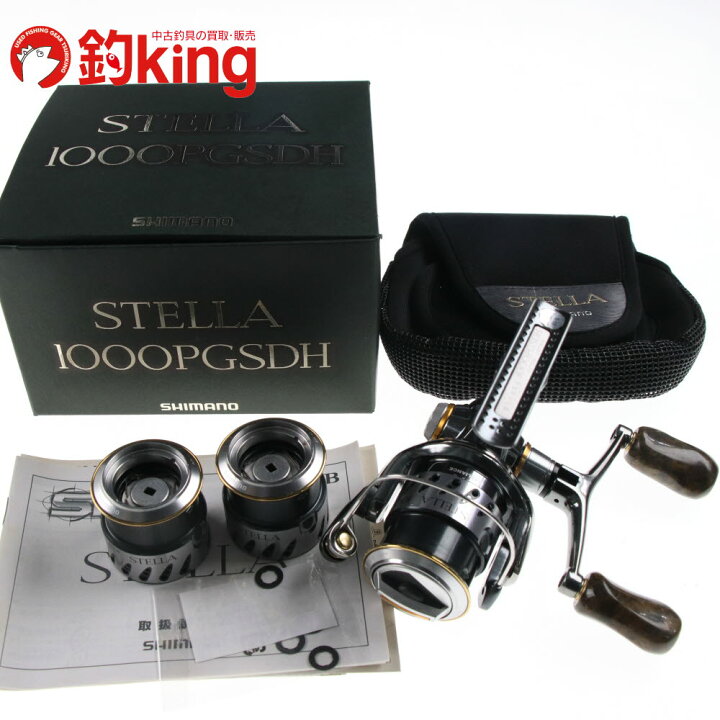 楽天市場】【中古/美品】 シマノ 07 ステラ 1000PGSDH 花梨ノブ、純正 
