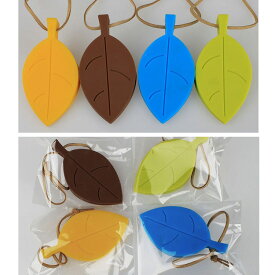 千円ポッキリ おしゃれなリーフ型シリコンドアストッパー4色セット 紐付き 扉止め ドアストッパー シリコン 4色セット 紐付き 扉止め かわいい 葉っぱ ドア止め イエロー ブラウン グリーン ブルー ギフト