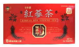 農協高麗人蔘 6年根 紅蔘茶 (3g×30包) 栄養機能食品 ビタミンC　※軽減税率対象商品