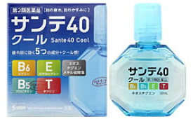 【第3類医薬品】参天製薬　サンテ40　クール　目薬　(12ml)　【セルフメディケーション税制対象商品】