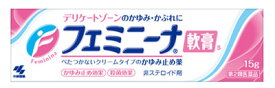 【第2類医薬品】小林製薬　フェミニーナ軟膏S　(15g)　【セルフメディケーション税制対象商品】