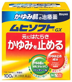 【第3類医薬品】池田模範堂 かゆみ肌の治療薬 ムヒソフトGX (100g)　【セルフメディケーション税制対象商品】