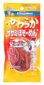 ドギーマン　キャティーマン　やわらか　ササミほそーめん　キャットフード　全猫種用スナック　(30g)　ササミめん