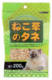 【★大感謝セール】アラタ　ねこ草の種　スタンドパック　(200g)　猫草