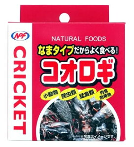 ナチュラルペットフーズ コオロギ (40g) 小動物 爬虫類 猛禽類 肉食熱帯魚 えさ