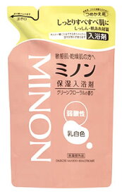 第一三共ヘルスケア　ミノン　薬用　保湿入浴剤　つめかえ用　(400mL)　詰め替え用　【医薬部外品】