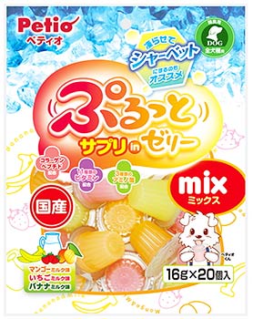 ペティオ ぷるっとサプリ in ゼリー mix (16g×20個) ドッグフード 犬用おやつ