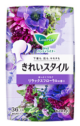 花王 ロリエ きれいスタイル リラックスフローラルの香り (36コ入) パンティライナー