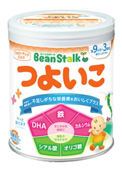 楽天市場】雪印ビーンスターク つよいこ 小缶 満9か月頃〜3歳頃 (300g) ベビー粉ミルク ※軽減税率対象商品 : ツルハドラッグ 楽天市場】雪印ビーンスターク つよいこ 小缶 満9か月頃〜3歳頃 (300g) ベビー粉ミルク ※軽減税率対象商品 : ツルハドラッグ
