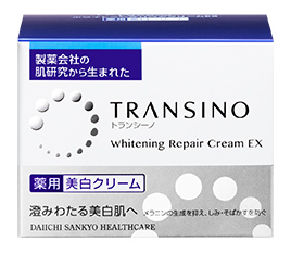 第一三共ヘルスケア トランシーノ 薬用 人気海外一番 ホワイトニング AL完売しました 美白クリーム 35g リペアクリームEX 医薬部外品