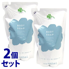 《セット販売》　くらしリズム ボディソープ 弱酸性 つめかえ用 (400mL)×2個セット 詰め替え用 ボディシャンプー