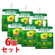《セット販売》　ポッカサッポロ キレートレモン クエン酸2700ゼリー パウチ (165g)×6個セット ゼリー飲…